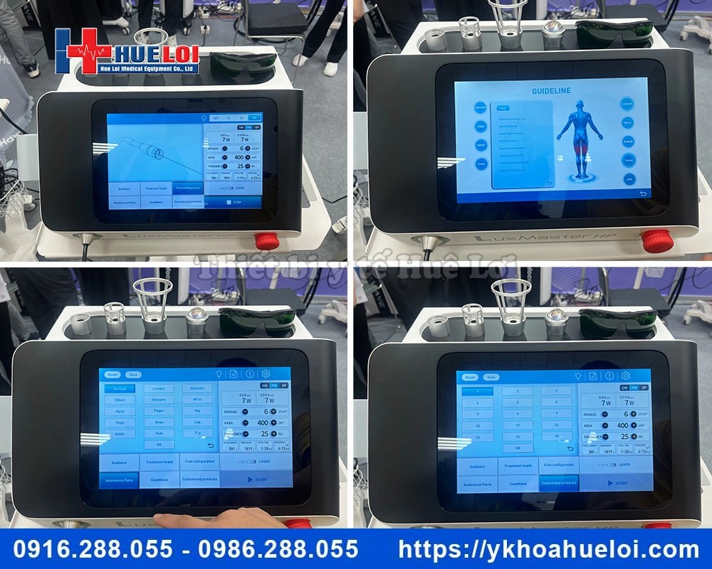 Máy Laser đa bước sóng công suất cao LUXMASTER HP