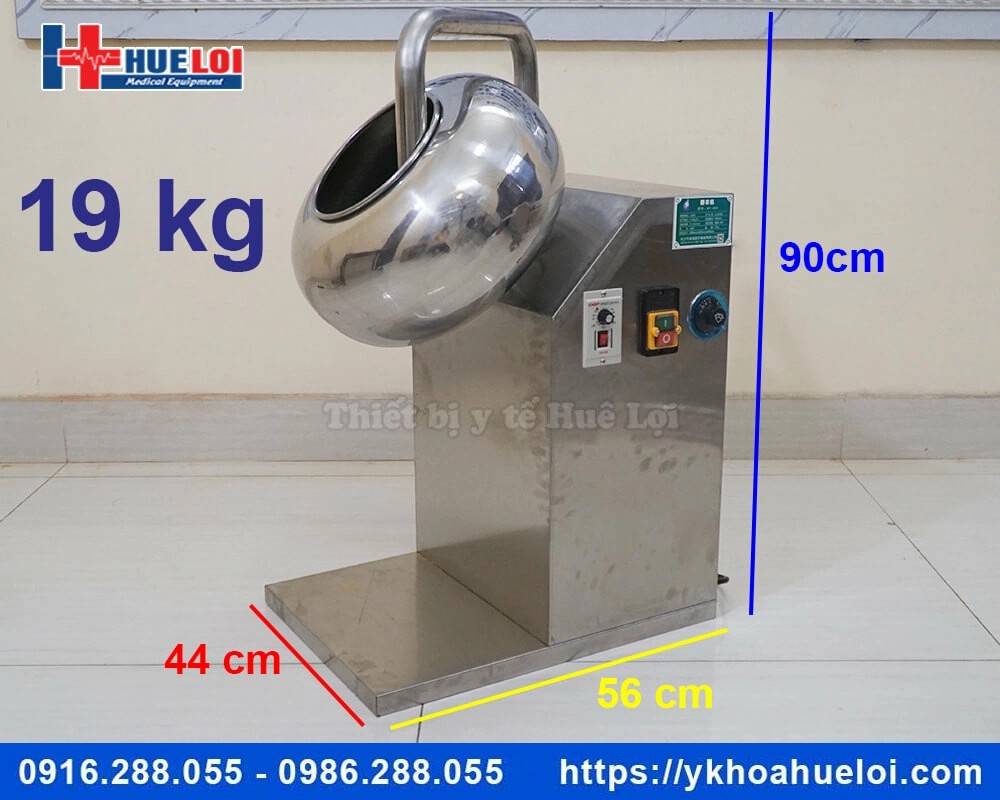 Máy bao viên và đánh bóng viên hoàn tự động