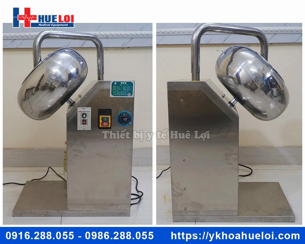 Máy bao viên và đánh bóng viên hoàn tự động