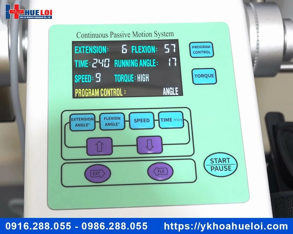 Máy CPM tập vận động khớp vai khớp khuỷu