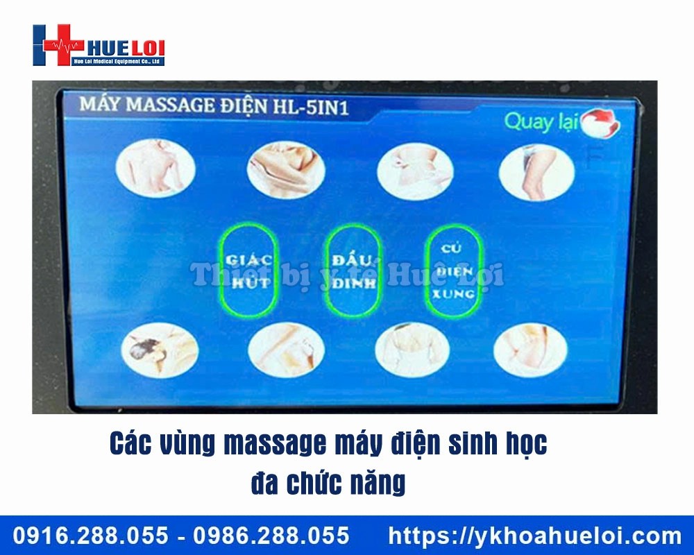 Máy điện sinh học đa năng 5 trong 1
