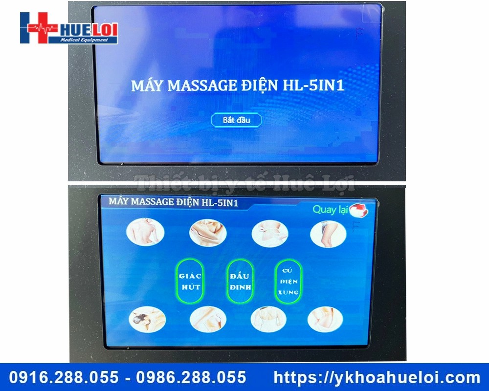 Máy điện sinh học đa năng 5 trong 1