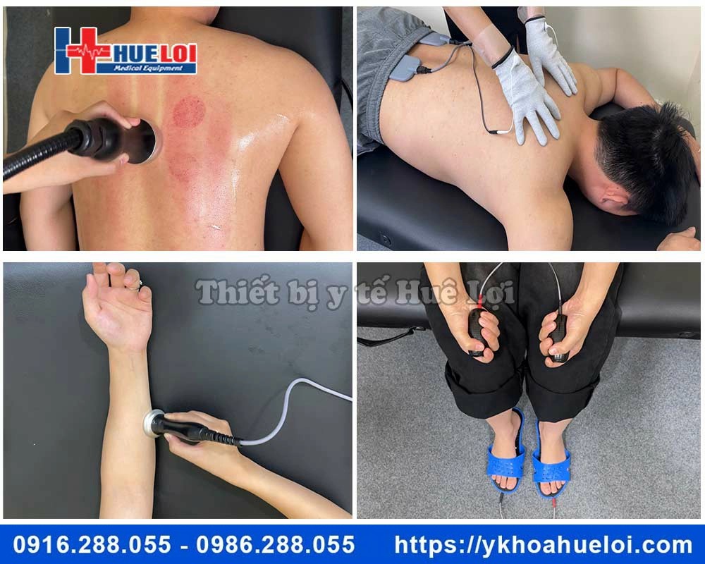 Máy điện sinh học tích hợp siêu âm trị liệu