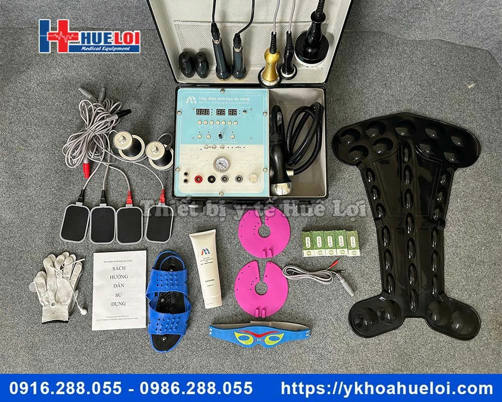 Máy điện sinh học tích hợp siêu âm trị liệu