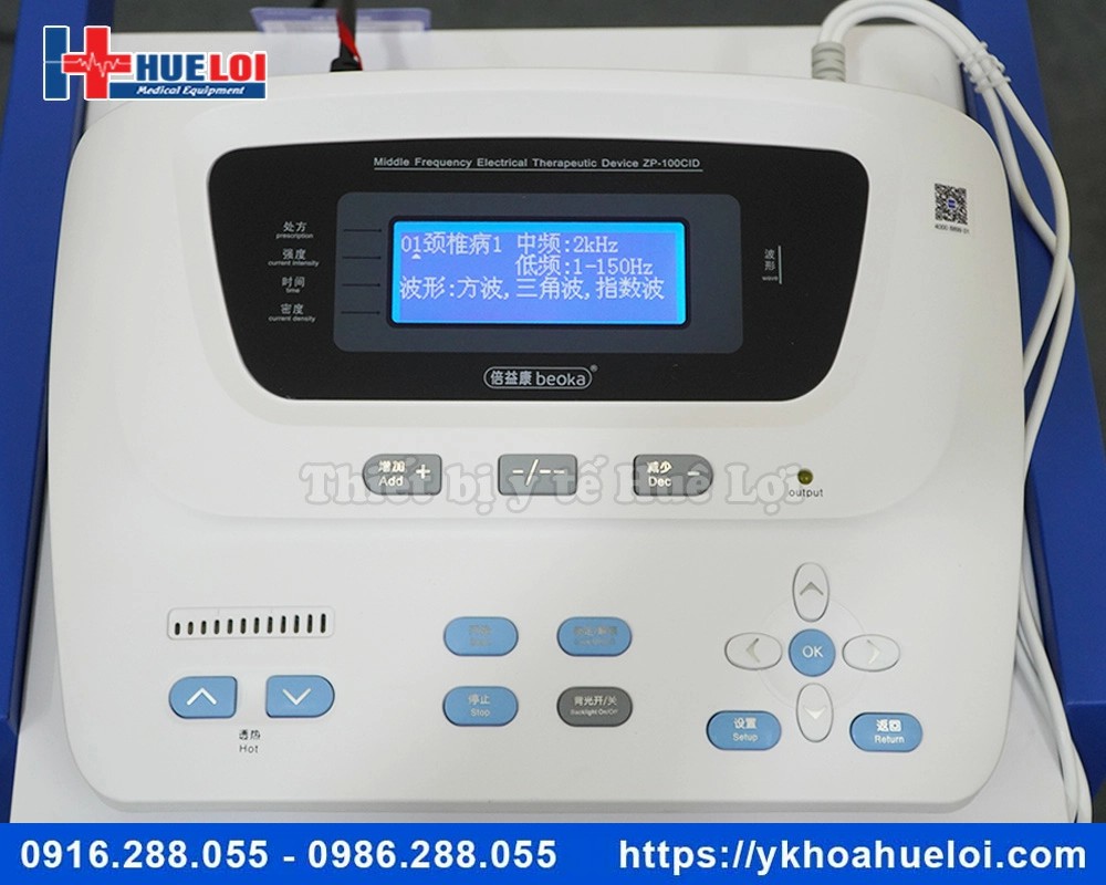 Máy điện xung trị liệu BEOKA ZP-100 CID