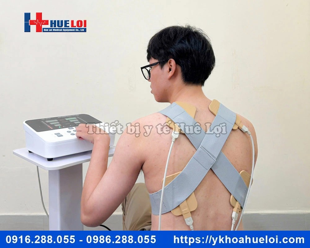 Máy điện xung trung tần giao thoa 2 kênh HB-ZP10