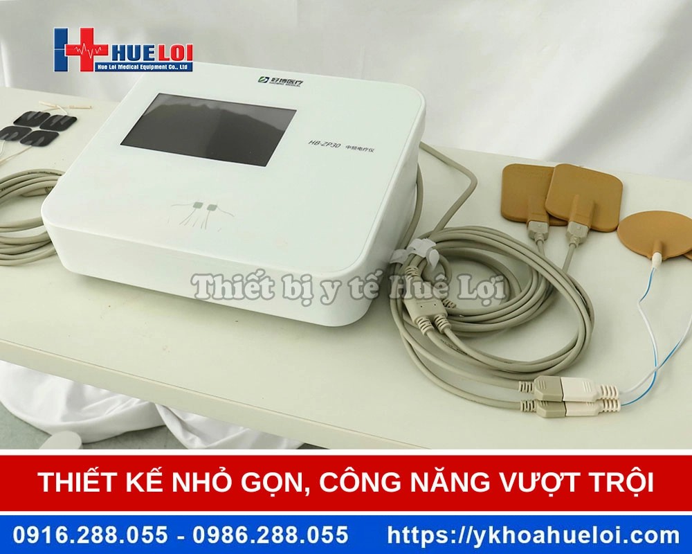 Máy điện xung trung tần giao thoa 4 kênh HB-ZP30