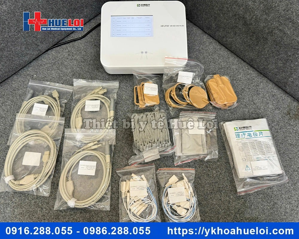 Máy điện xung trung tần giao thoa 4 kênh HB-ZP30