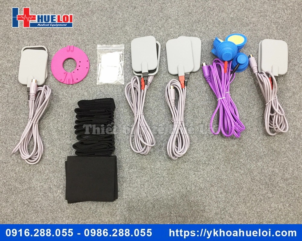 Máy điện xung trung tần 10 cổng trị liệu