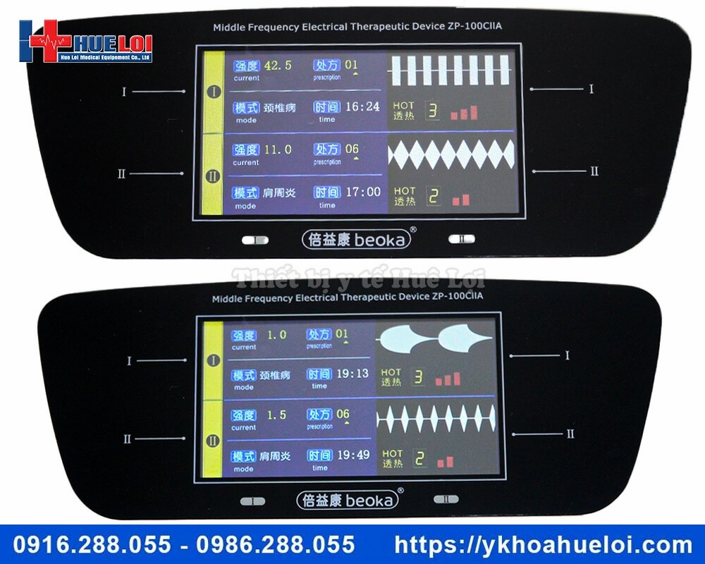 Máy điện xung trung tần ZP-100 CIIA