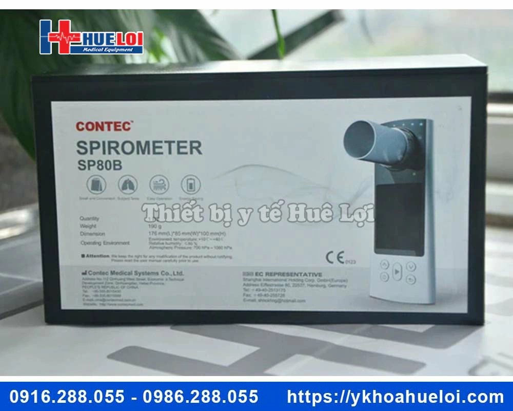 Máy đo chức năng hô hấp CONTEC SP80B