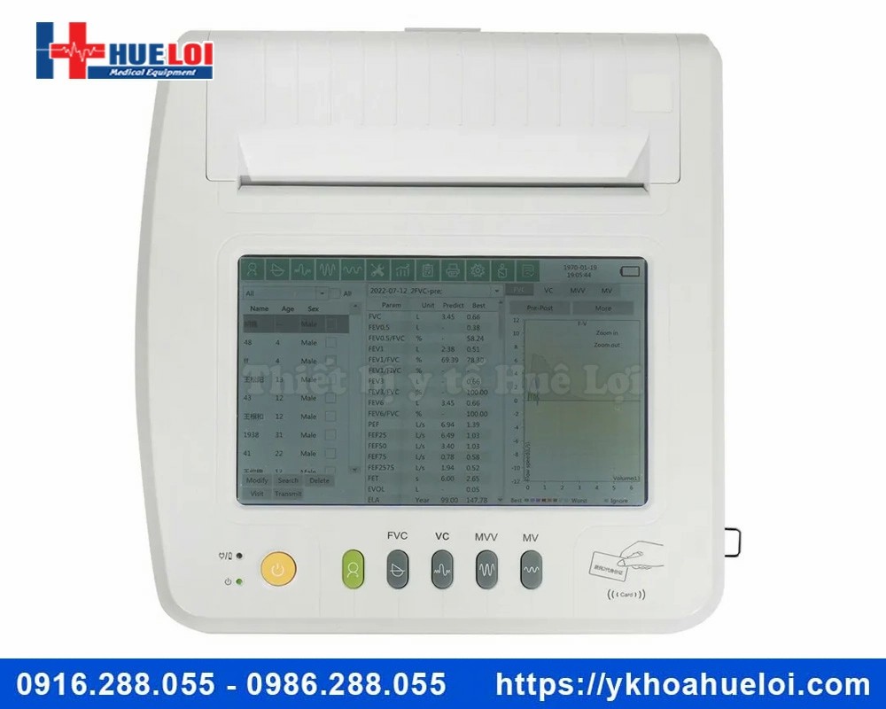 Máy đo chức năng hô hấp CONTEC SP100B