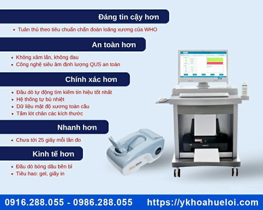 Máy đo loãng xương gót chân OSTEOKJ3000