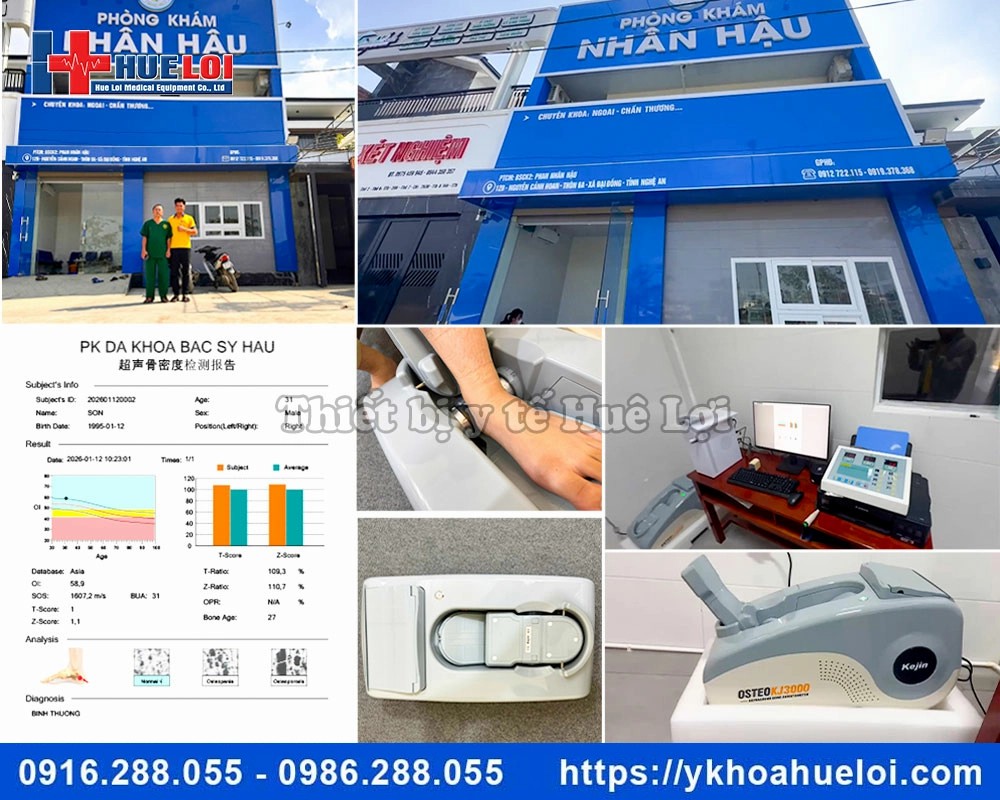 Máy đo loãng xương gót chân OSTEOKJ3000