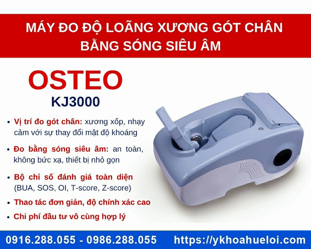 Máy đo loãng xương gót chân OSTEOKJ3000