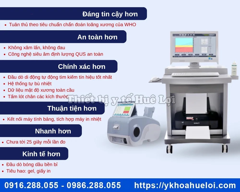 Máy đo loãng xương gót chân cao cấp OSTEOKJ3000M