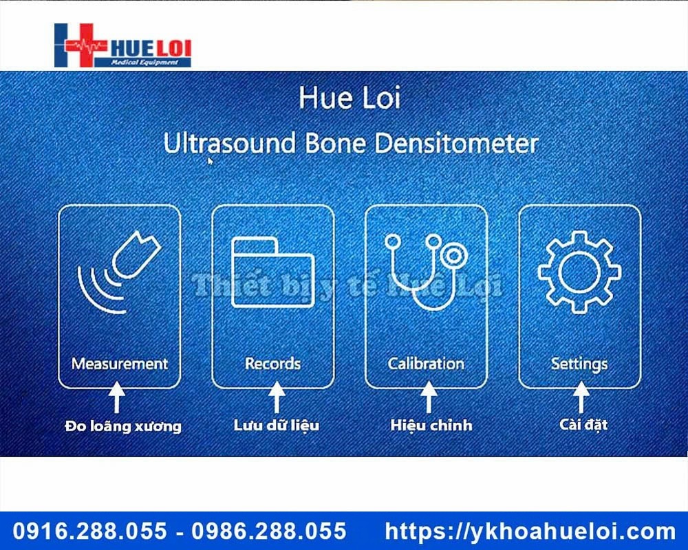 Máy đo mật độ xương bằng sóng siêu âm BMD-A1