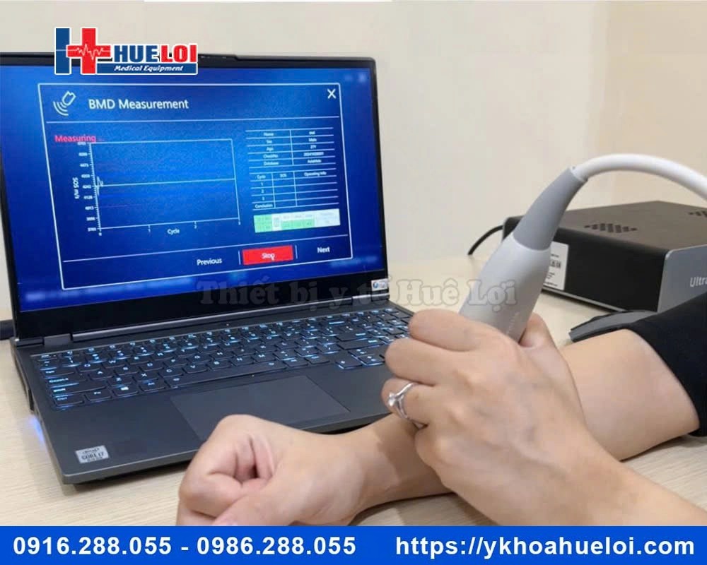 Máy đo mật độ xương bằng sóng siêu âm BMD-A1