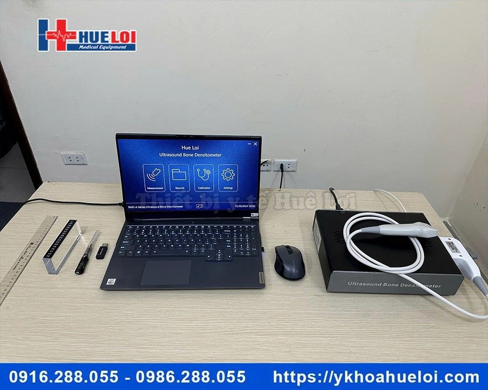 Máy đo mật độ xương bằng sóng siêu âm BMD-A1