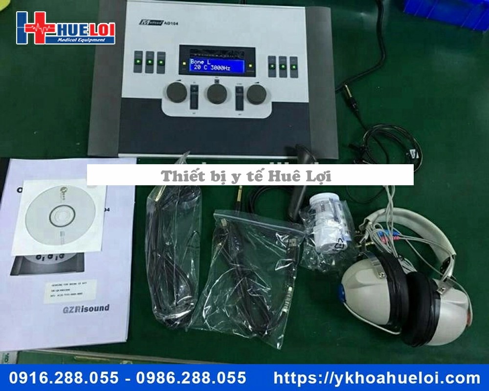 Máy đo thính lực 2 kênh Melison AD104