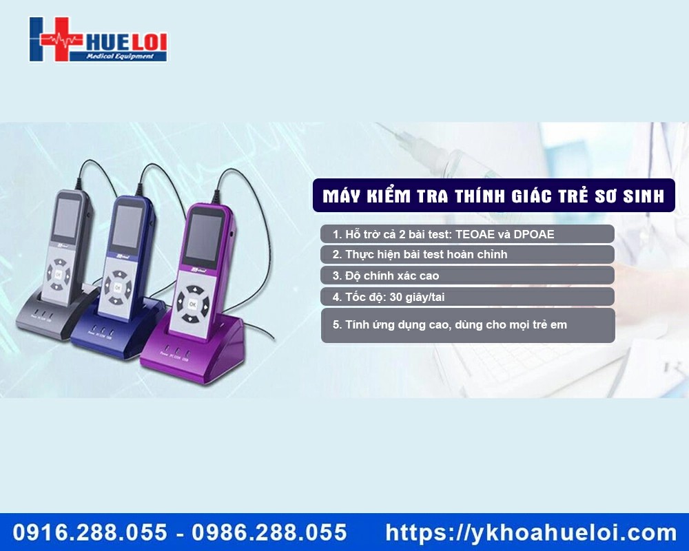 Máy đo thính lực trẻ sơ sinh MA01