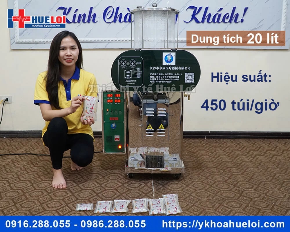 Máy đóng túi thuốc sắc tự động công suất cao