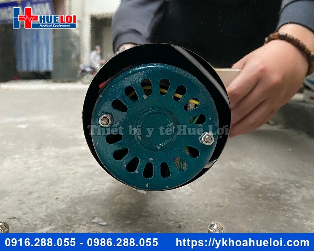 Máy làm viên hoàn tích hợp sấy khô đánh bóng