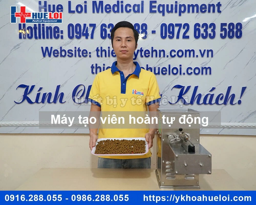 Máy làm viên hoàn tự động