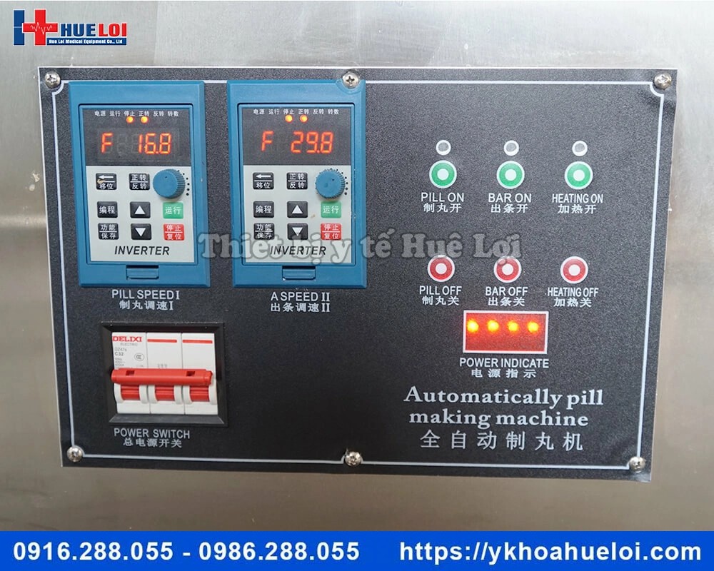 Máy làm viên hoàn tự động công suất lớn