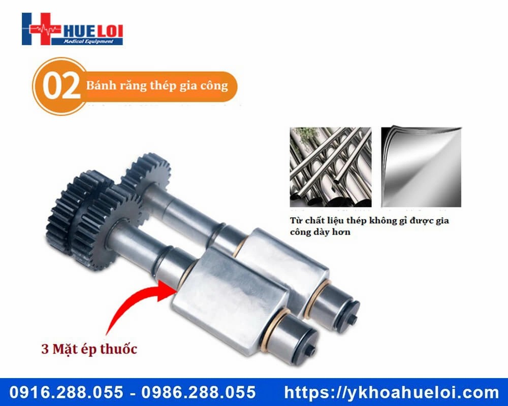 Máy làm viên hoàn tự động công suất lớn