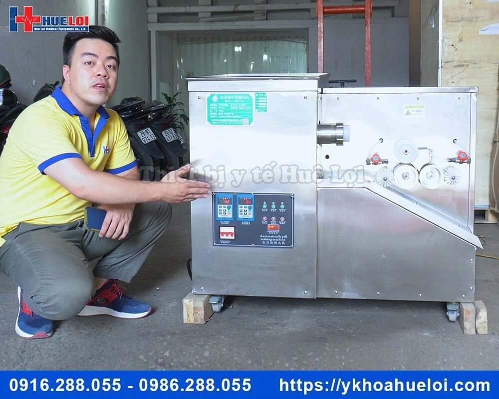 Máy làm viên hoàn tự động công suất lớn