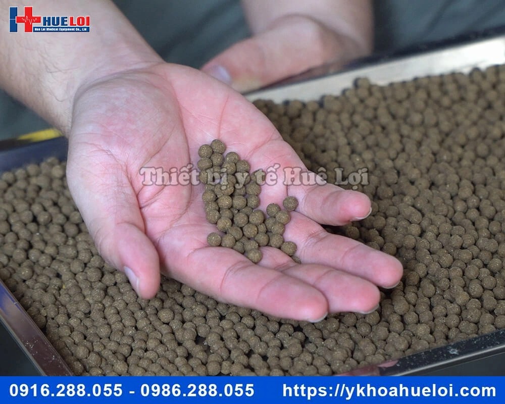 Máy làm viên hoàn tự động công suất lớn