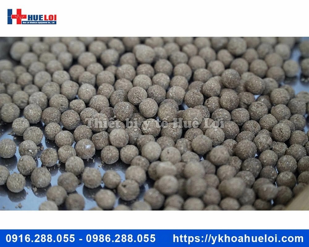 Máy làm viên hoàn tích hợp đánh bóng bao viên