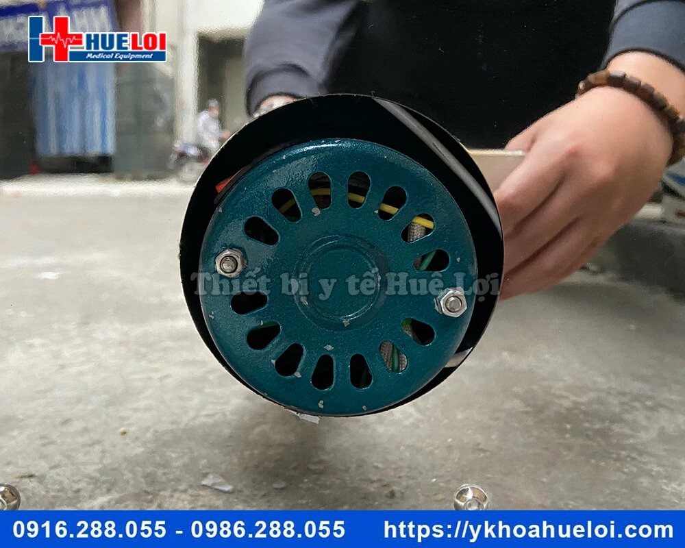 Máy làm viên hoàn tích hợp sấy khô đánh bóng