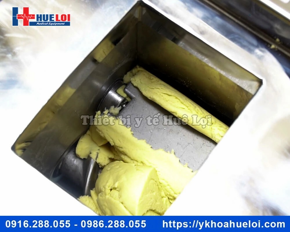 Máy làm viên hoàn tích hợp sấy khô đánh bóng