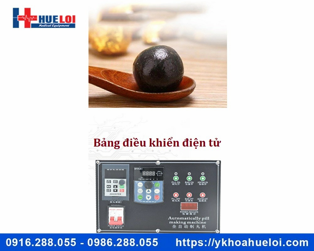 Máy làm viên hoàn Đông y tự động cao cấp