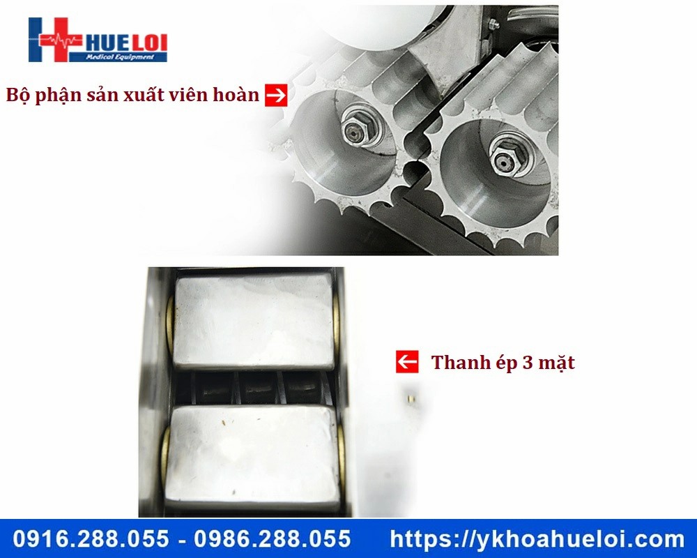 Máy làm viên hoàn Đông y tự động cao cấp