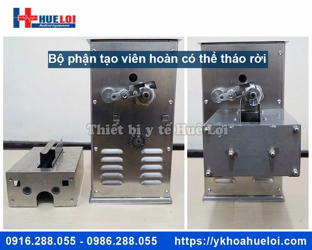 máy làm viên hoàn tự động