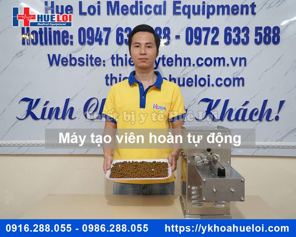 máy làm viên hoàn tự động