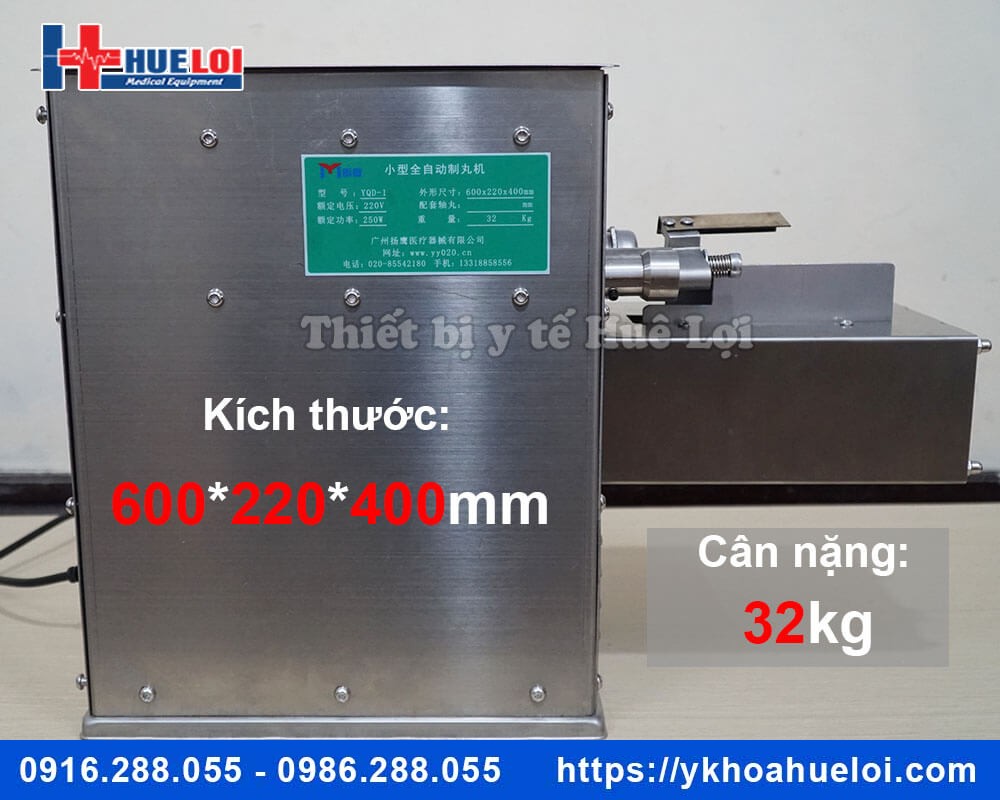 máy làm viên hoàn tự động