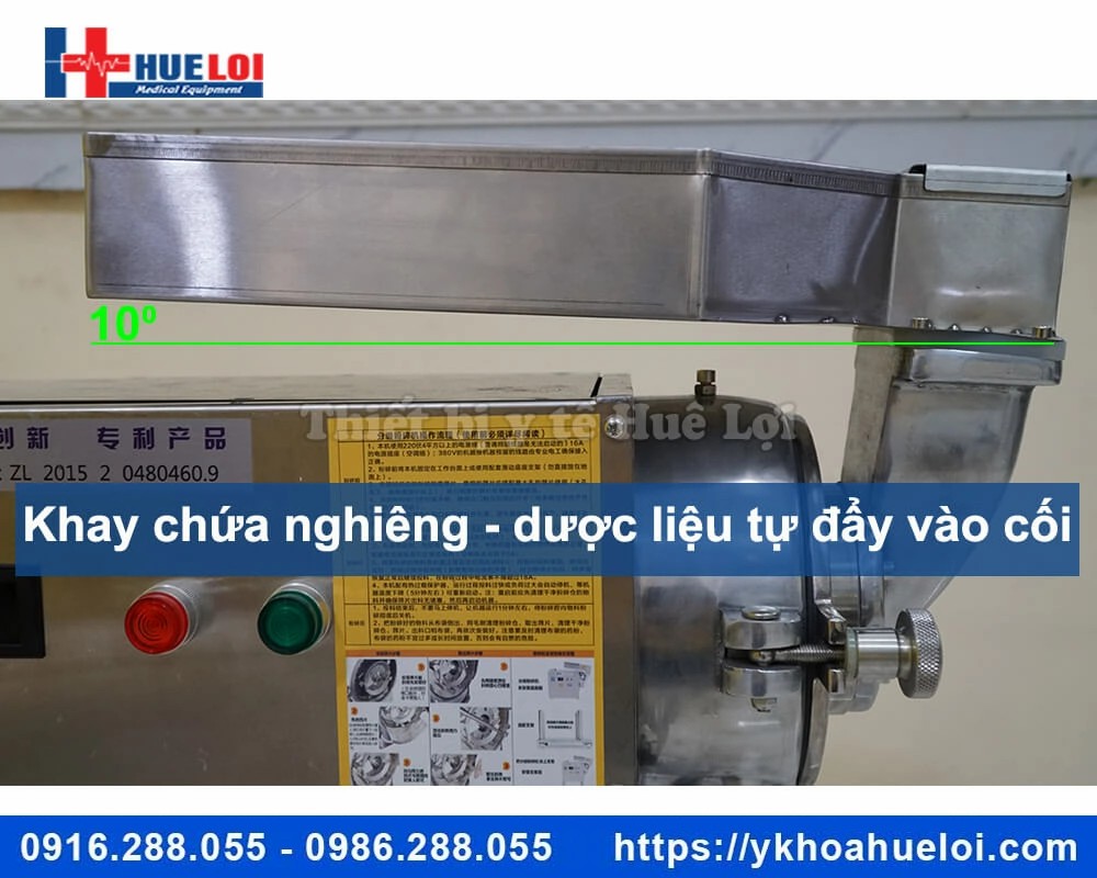 Máy nghiền thuốc Đông y cao cấp