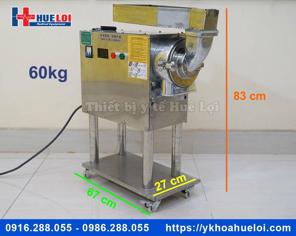 Máy nghiền thuốc Đông y cao cấp