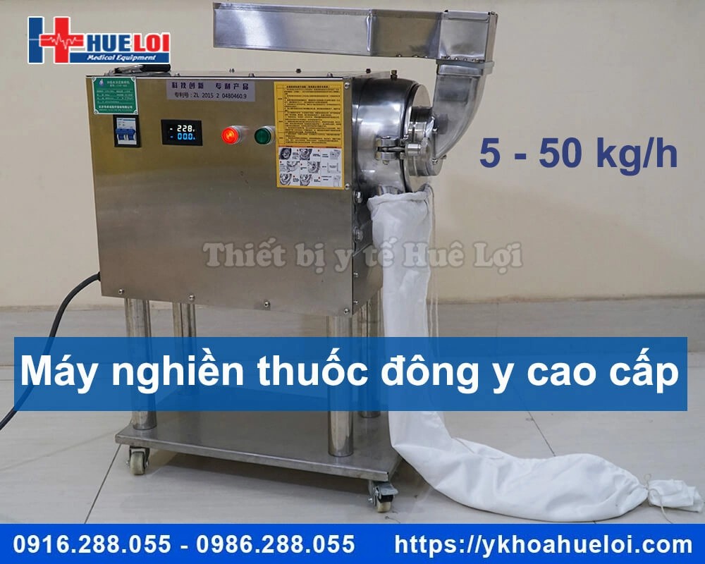 Máy nghiền thuốc Đông y cao cấp