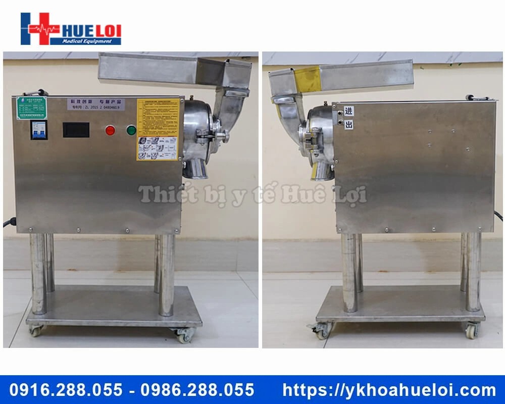 Máy nghiền thuốc Đông y cao cấp