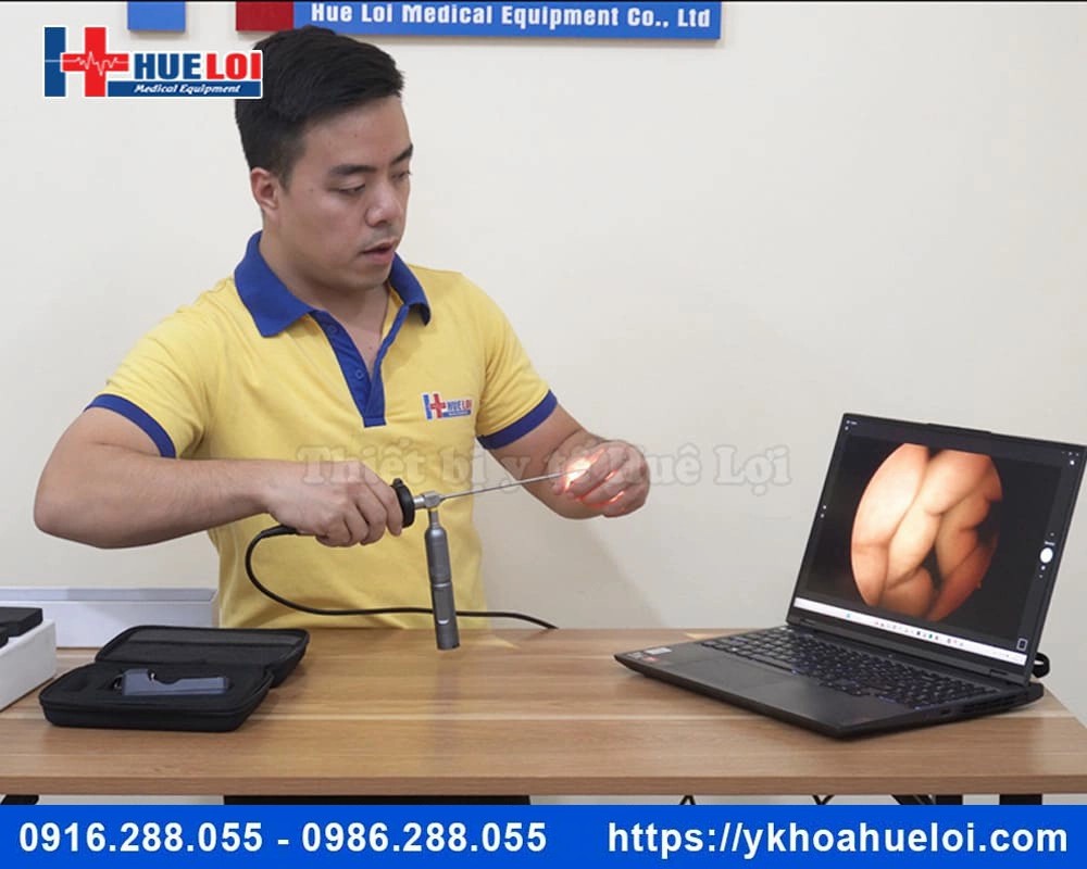 máy nội soi tai mũi họng Full HD