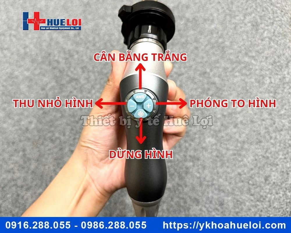 Máy nội soi tai mũi họng mini full HD