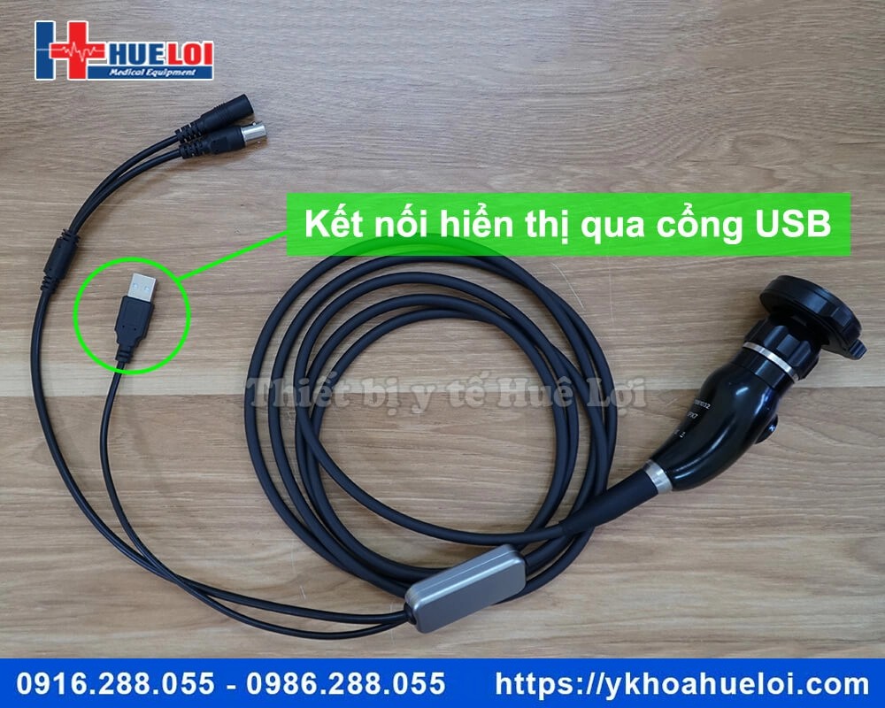 Máy nội soi tai mũi họng mini