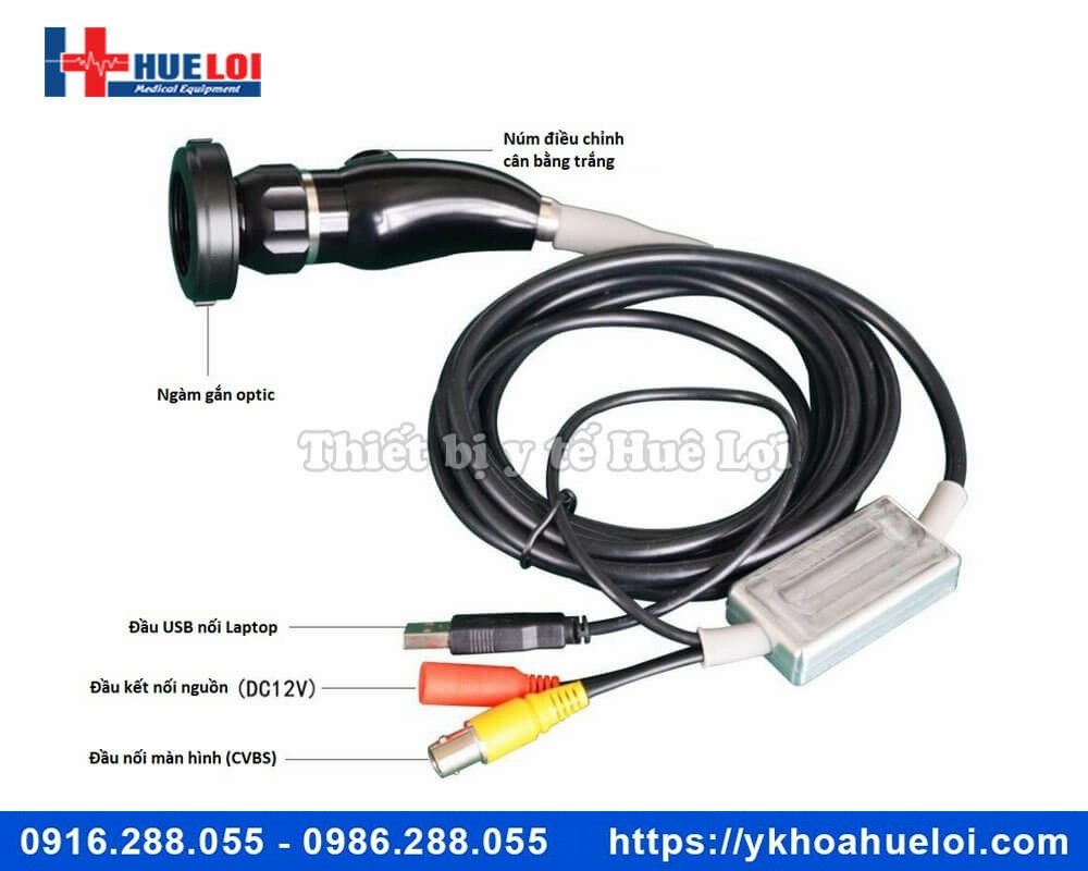 Máy nội soi tai mũi họng mini