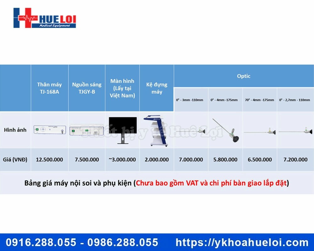 Máy nội soi Tai Mũi Họng hình ảnh SD TJ-168A