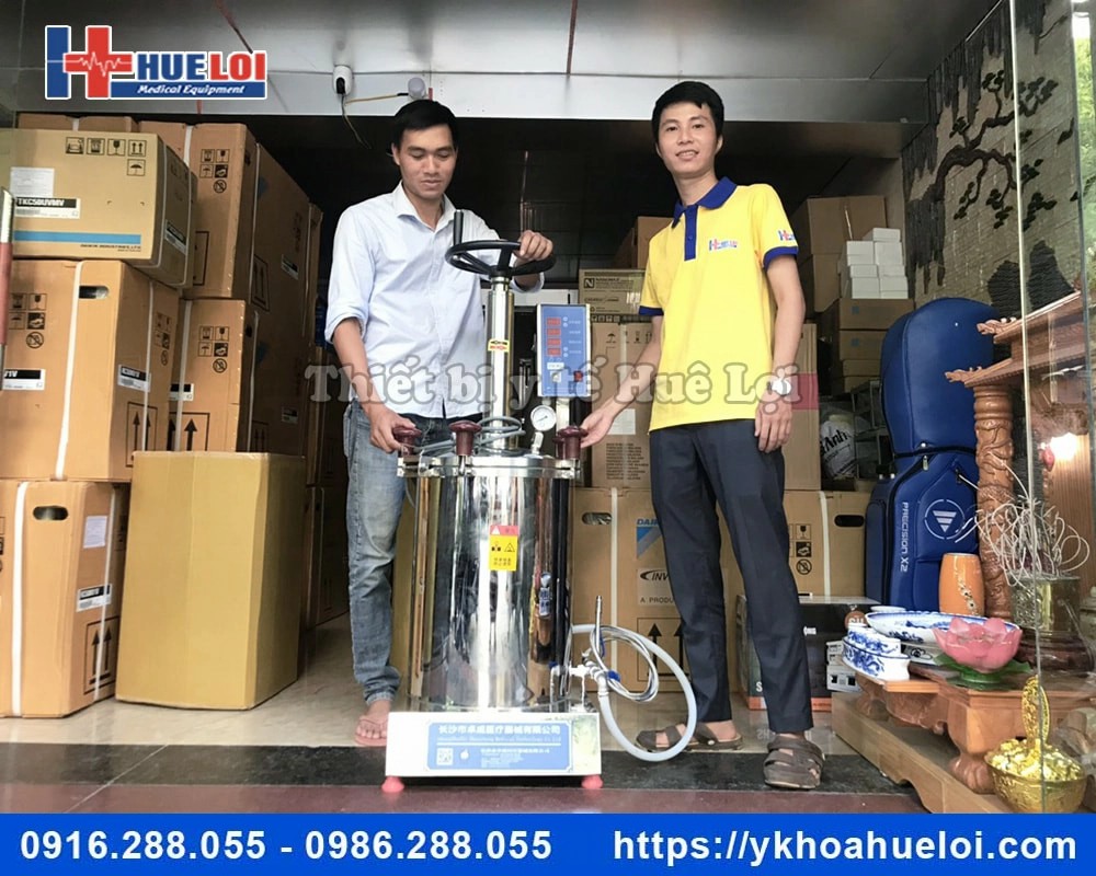 Máy sắc thuốc áp suất cao 1 nồi đun